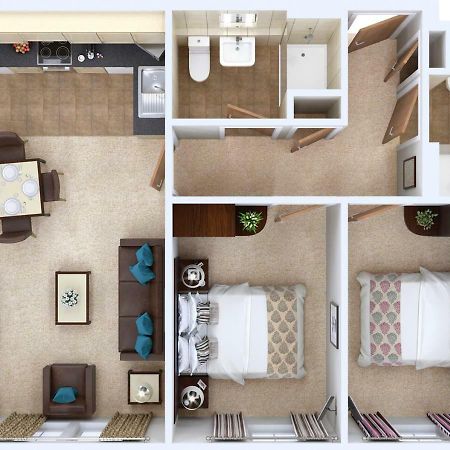 Fountain Court Apartments - Grove Executive Единбург Екстериор снимка