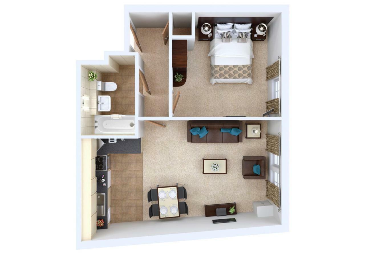 Fountain Court Apartments - Grove Executive Единбург Екстериор снимка